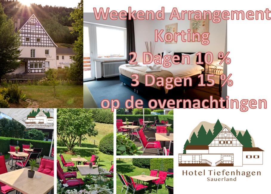 לנסטאט Hotel Tiefenhagen Sauerland מראה חיצוני תמונה